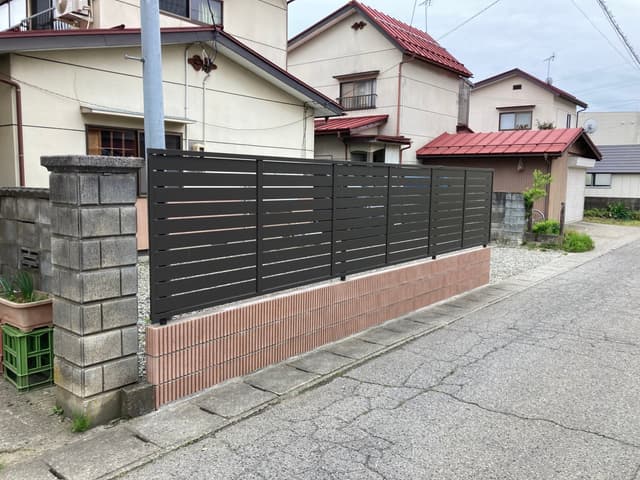フェンス設置